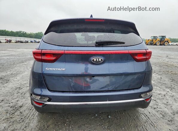 KNDPMCAC2N7024926 2022 KIA SPORTAGE Blue უკანა ხედი