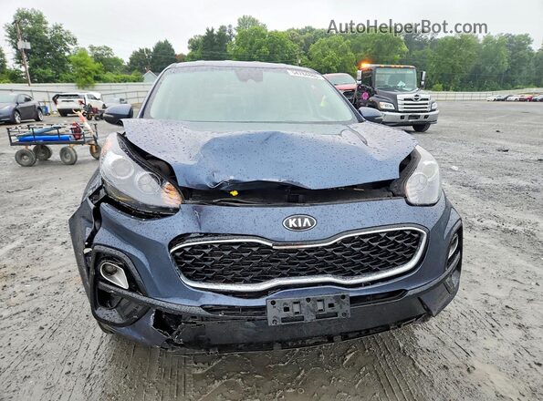 KNDPMCAC2N7024926 2022 KIA SPORTAGE Blue წინა ხედი