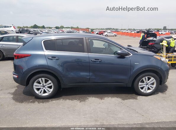 KNDPMCAC3H7033008 2017 KIA SPORTAGE Blue უკანა სალონის ხედი