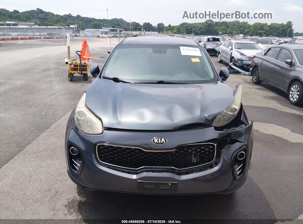 KNDPMCAC3H7033008 2017 KIA SPORTAGE Blue ხელსაწყოთა პანელის ხედი
