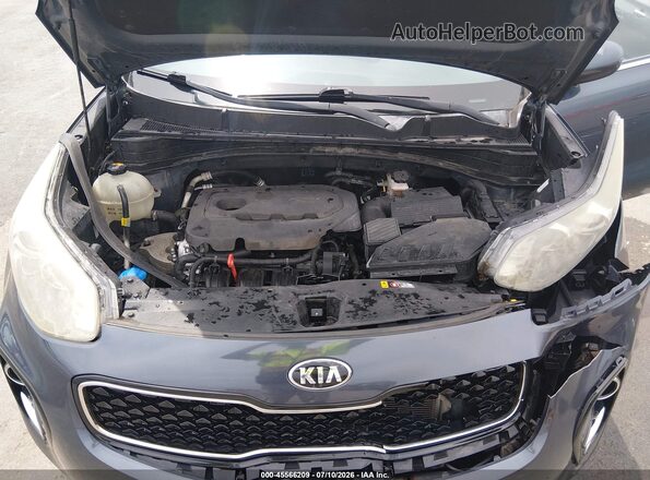 KNDPMCAC3H7033008 2017 KIA SPORTAGE Blue უკანა ხედი