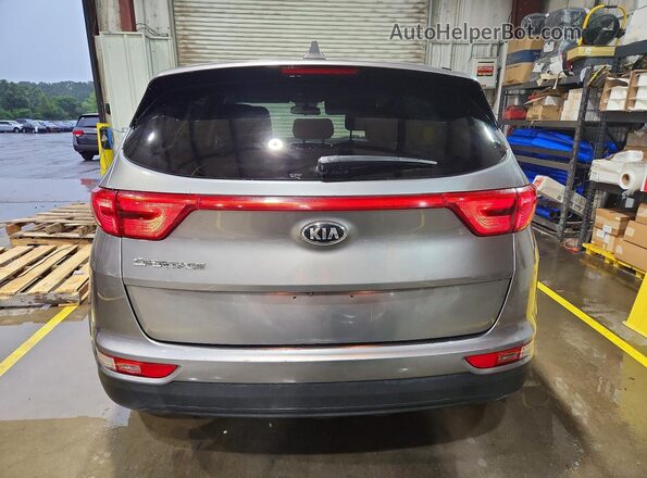 KNDPMCAC3H7120035 2017 KIA SPORTAGE Gray Հետևի տեսք