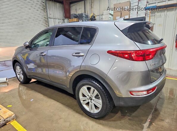 KNDPMCAC3H7120035 2017 KIA SPORTAGE Gray Հետևի ձախ