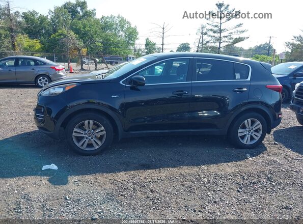 KNDPMCAC3H7170062 2017 KIA SPORTAGE Black Vista interior de 360 grados