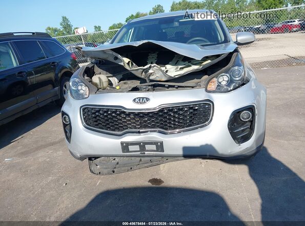 KNDPMCAC3H7225139 2017 KIA SPORTAGE Серебряный Вид спереди