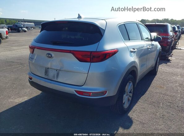 KNDPMCAC3H7225139 2017 KIA SPORTAGE Серебряный Задняя правая четверть
