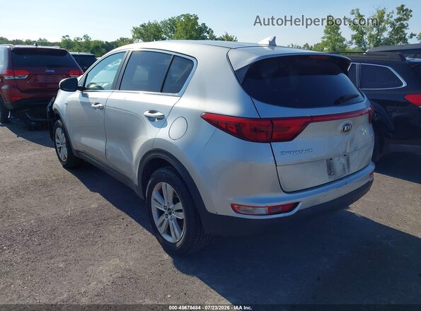 KNDPMCAC3H7225139 2017 KIA SPORTAGE Серебряный Задняя левая четверть