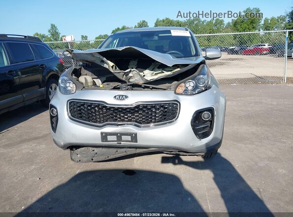 KNDPMCAC3H7225139 2017 KIA SPORTAGE Серебряный Вид щитка приборов