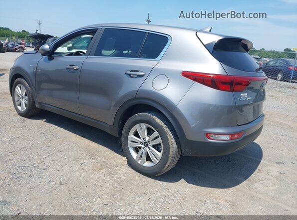KNDPMCAC3H7235900 2017 KIA SPORTAGE Gray Trasero izquierdo