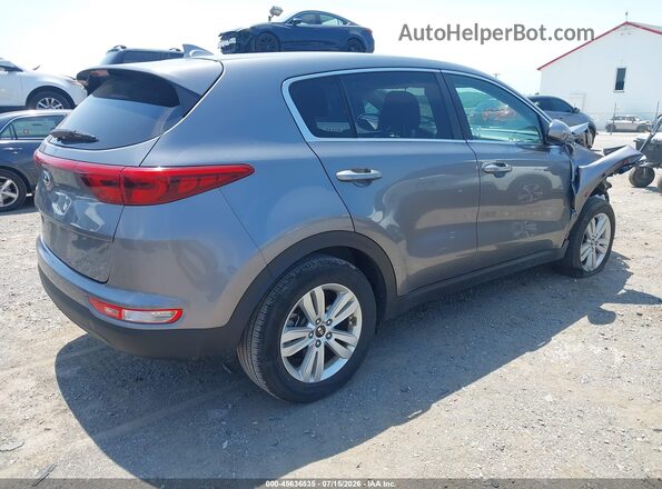KNDPMCAC3H7235900 2017 KIA SPORTAGE Gray Trasero derecho