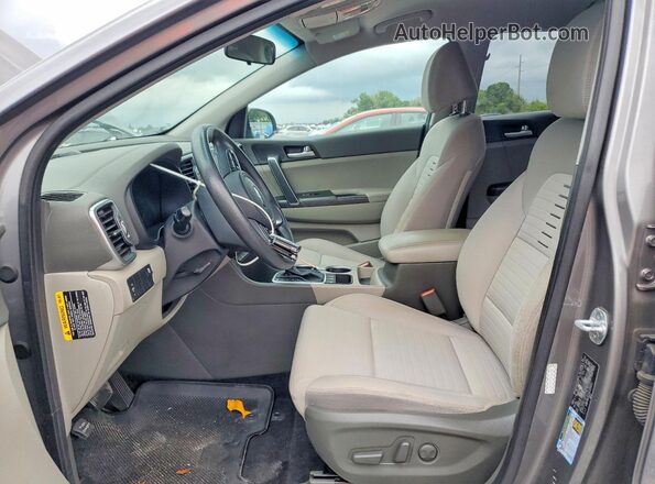 KNDPMCAC3H7239512 2017 KIA SPORTAGE Gray Սալոնի դիմացի տեսք