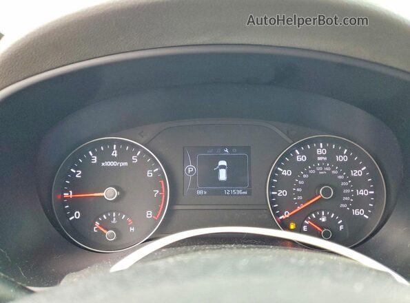 KNDPMCAC3H7239512 2017 KIA SPORTAGE Gray Սարքավորումների վահանակի տեսք