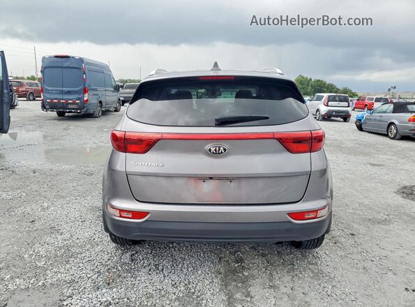 KNDPMCAC3H7239512 2017 KIA SPORTAGE Gray Հետևի տեսք