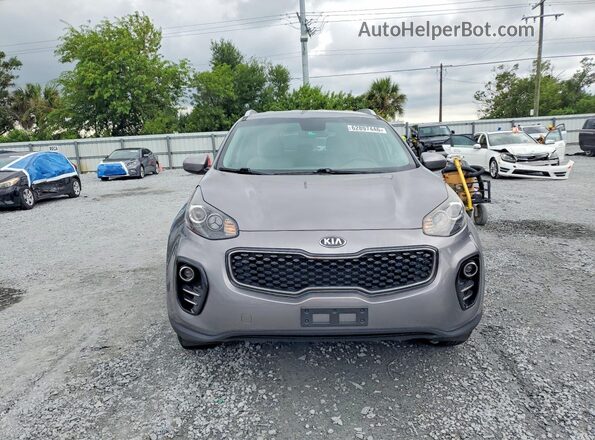 KNDPMCAC3H7239512 2017 KIA SPORTAGE Gray Դիմացի տեսք