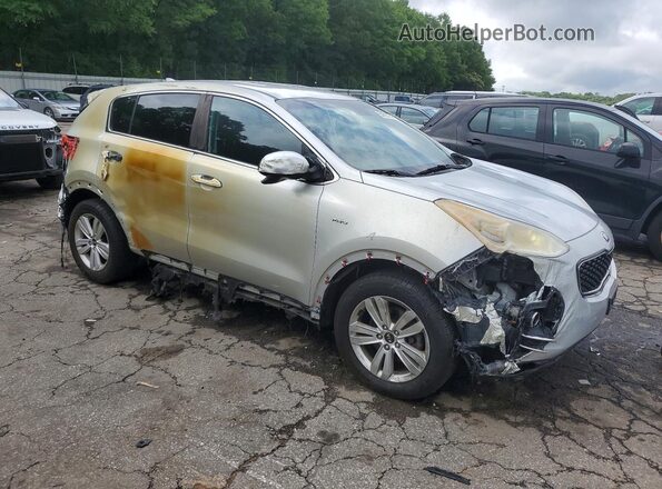 KNDPMCAC3J7346548 2018 KIA SPORTAGE Silver Przód prawy