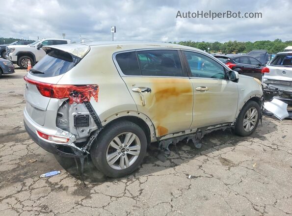 KNDPMCAC3J7346548 2018 KIA SPORTAGE Silver Tył prawy