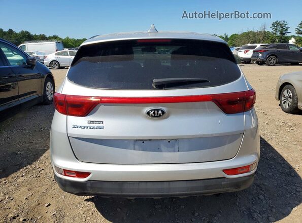 KNDPMCAC3J7393613 2018 KIA SPORTAGE Silver Հետևի տեսք