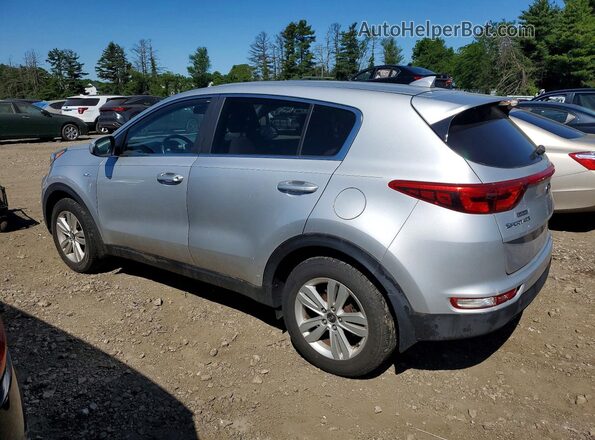 KNDPMCAC3J7393613 2018 KIA SPORTAGE Silver Հետևի ձախ