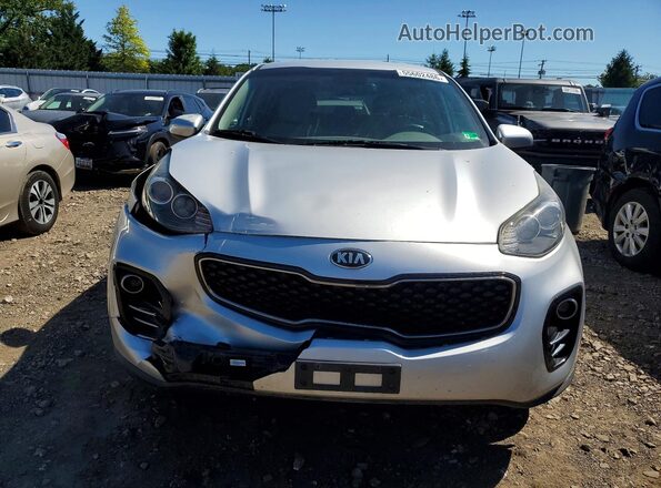 KNDPMCAC3J7393613 2018 KIA SPORTAGE Silver Դիմացի տեսք
