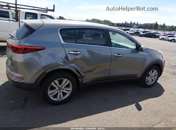 KNDPMCAC3J7469976 2018 KIA SPORTAGE Gray 360 interior view