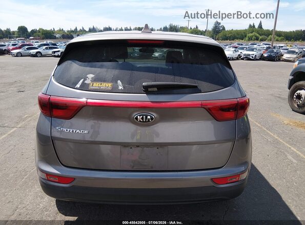 KNDPMCAC3J7469976 2018 KIA SPORTAGE Gray 
