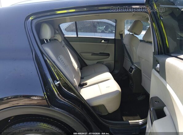 KNDPMCAC3K7605203 2019 KIA SPORTAGE Black Widok naklejki z numerem VIN