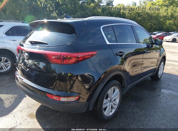 KNDPMCAC3K7605203 2019 KIA SPORTAGE Black Tył prawy