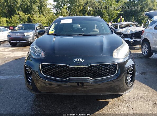 KNDPMCAC3K7605203 2019 KIA SPORTAGE Black Widok zestawu wskaźników