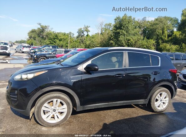 KNDPMCAC3K7605203 2019 KIA SPORTAGE Black Widok wnętrza 360 stopni