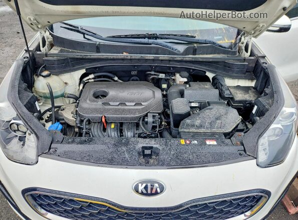 KNDPMCAC3L7704010 2020 KIA SPORTAGE White Շարժիչի բաժամունքի տեսք