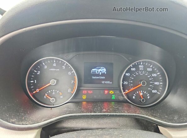 KNDPMCAC3L7704010 2020 KIA SPORTAGE White Սարքավորումների վահանակի տեսք