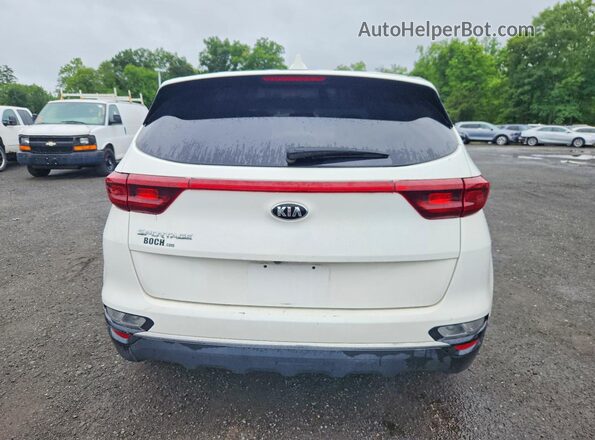 KNDPMCAC3L7704010 2020 KIA SPORTAGE White Հետևի տեսք
