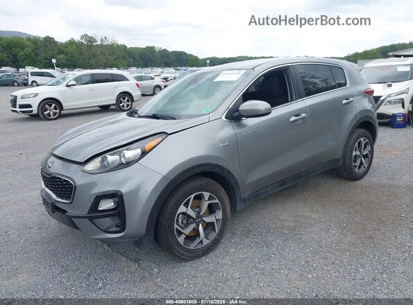 KNDPMCAC3L7767415 2020 KIA SPORTAGE Silver Vista tres cuartos delantera izquierda