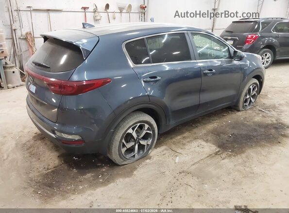 KNDPMCAC3M7937726 2021 KIA SPORTAGE Blue უკანა მარჯვენა