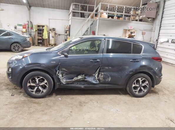 KNDPMCAC3M7937726 2021 KIA SPORTAGE Blue სალონის 360-გრადუსიანი ხედი