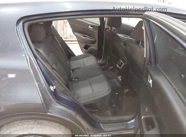 KNDPMCAC3M7937726 2021 KIA SPORTAGE Blue VIN კოდის სტიკერის ხედი