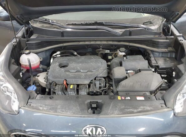 KNDPMCAC3M7937726 2021 KIA SPORTAGE Blue უკანა ხედი