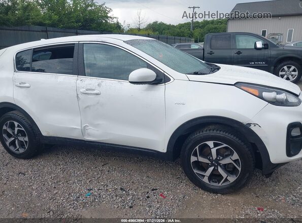 KNDPMCAC3N7016737 2022 KIA SPORTAGE Белый Вид спереди