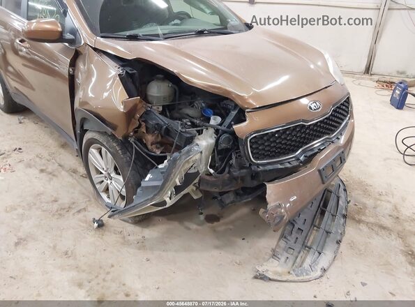 KNDPMCAC4H7035916 2017 KIA SPORTAGE Orange Вид спереду