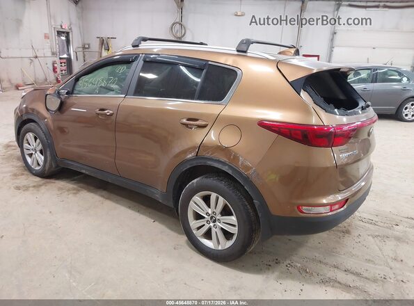 KNDPMCAC4H7035916 2017 KIA SPORTAGE Orange Задня ліва чверть