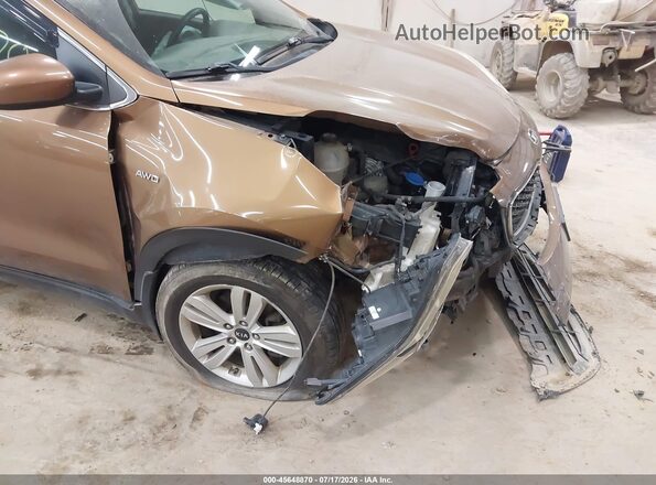 KNDPMCAC4H7035916 2017 KIA SPORTAGE Orange 