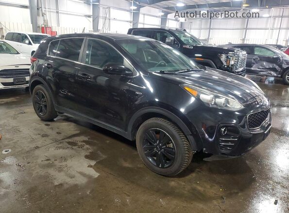 KNDPMCAC4H7078717 2017 KIA SPORTAGE Black Front right