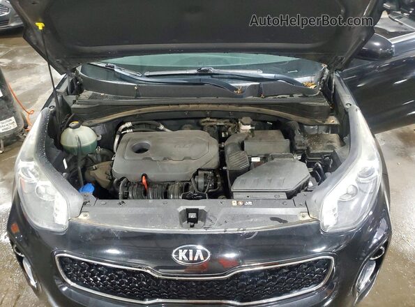 KNDPMCAC4H7078717 2017 KIA SPORTAGE Black Rear interior view