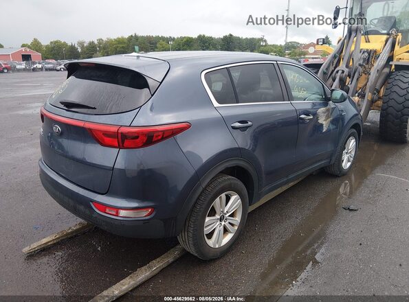 KNDPMCAC4H7242175 2017 KIA SPORTAGE Blue Задня права чверть