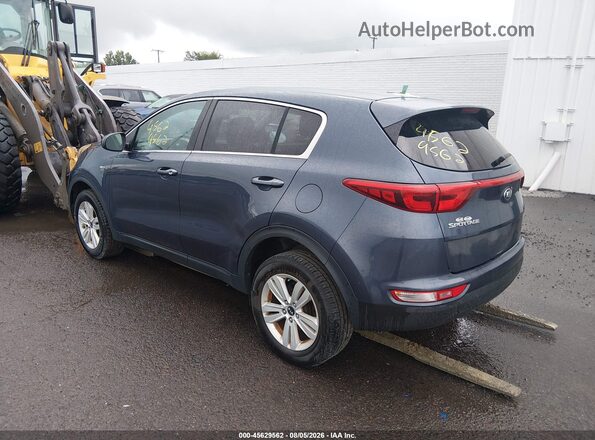 KNDPMCAC4H7242175 2017 KIA SPORTAGE Blue Задня ліва чверть