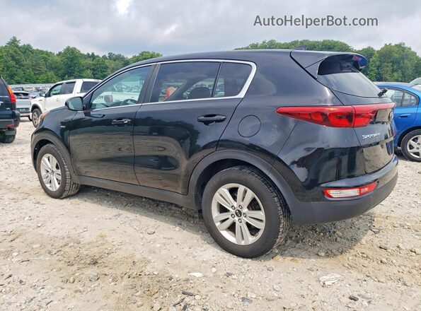 KNDPMCAC4J7309833 2018 KIA SPORTAGE Black Tył lewy