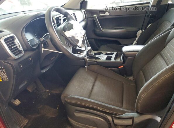KNDPMCAC4J7315423 2018 KIA SPORTAGE Red Вид салону спереду