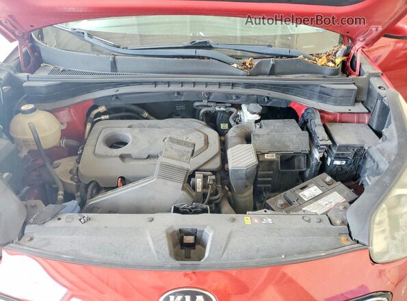 KNDPMCAC4J7315423 2018 KIA SPORTAGE Red Вид підкапотного простору