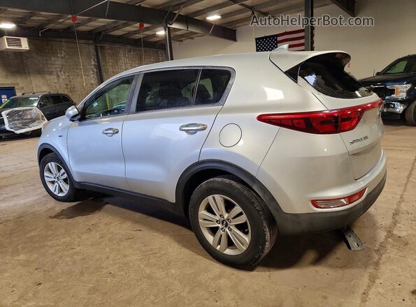 KNDPMCAC4J7403579 2018 KIA SPORTAGE Silver Rear left