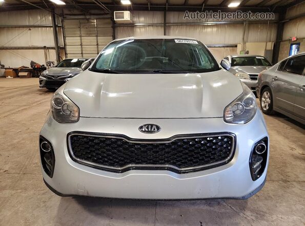 KNDPMCAC4J7403579 2018 KIA SPORTAGE Silver Front view